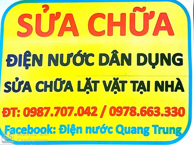 5 Dịch vụ sửa chữa điện nước uy tín nhất tỉnh Quảng Nam