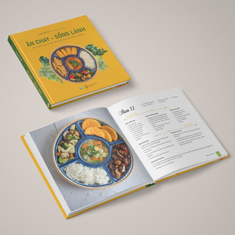 7 sách dạy nấu món chay đơn giản, dễ hiểu nhất