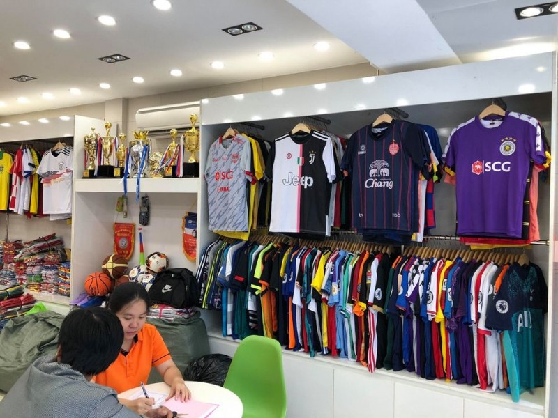 11 shop quần áo bóng đá uy tín nhất tại tphcm