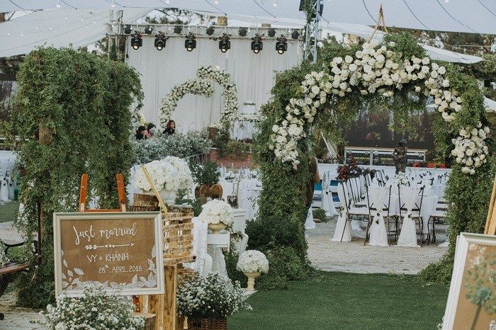 5 địa điểm tổ chức tiệc cưới ngoài trời đẹp nhất tại đà lạt