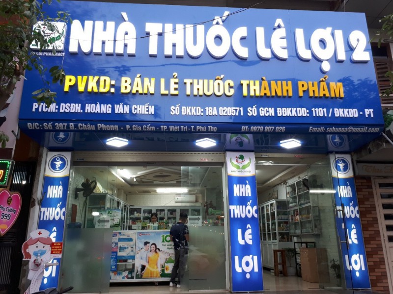 5 Hiệu thuốc tây uy tín, chất lượng nhất tại Phú Thọ