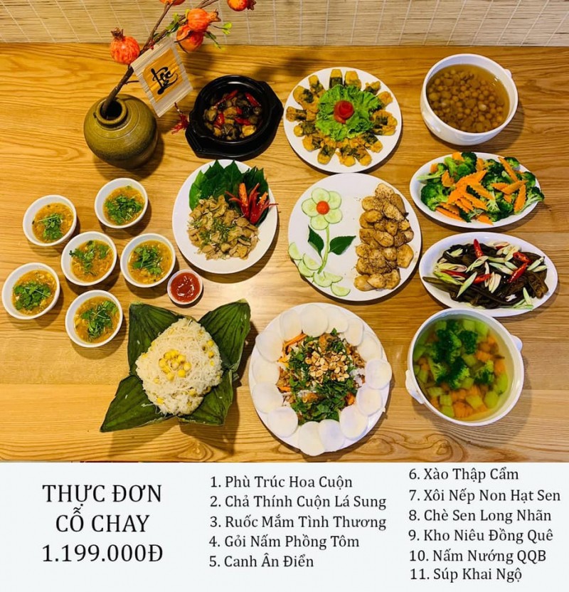 10 địa chỉ bán đồ chay ngon và chất lượng tại hà nội