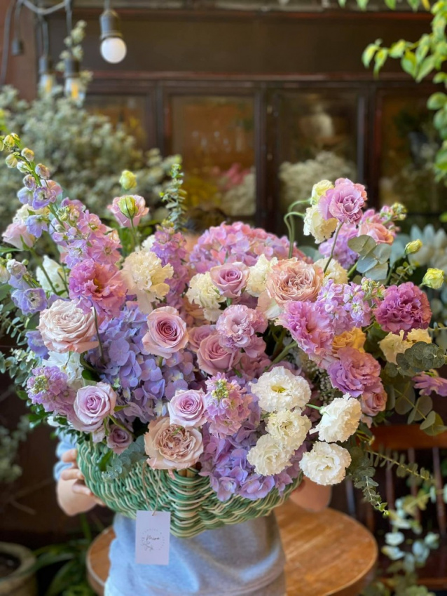 11 shop hoa tươi đẹp nhất quận hoàn kiếm, hà nội