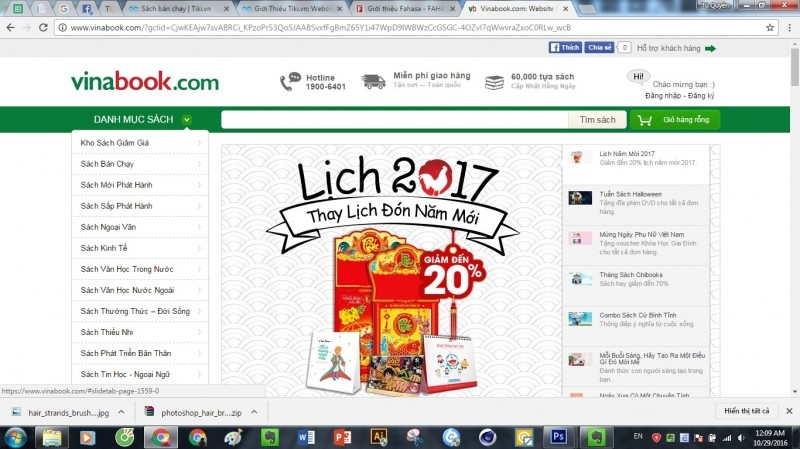 10 trang web bán sách online uy tín nhất việt nam