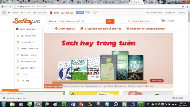 10 trang web bán sách online uy tín nhất việt nam