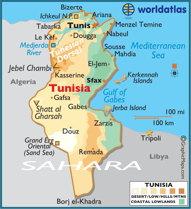 Tunis - Thủ đô Trắng Của Tunisia