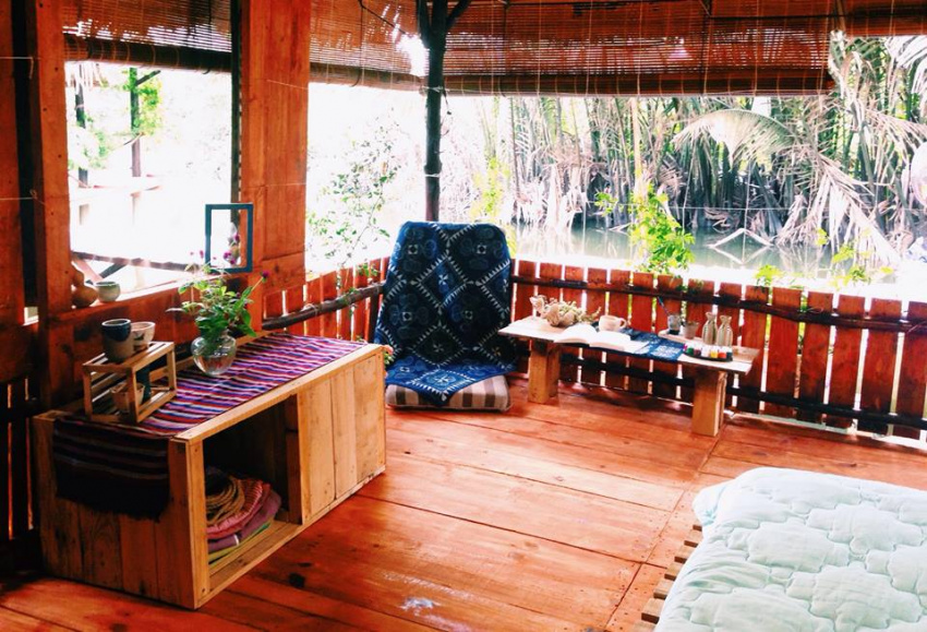 Một ngày bình yên ở homestay Cánh Đồng Hoa Sài Gòn