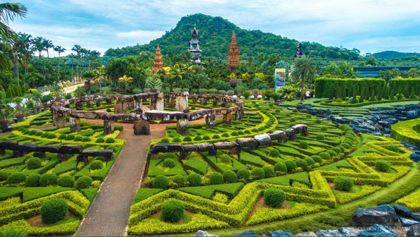 Mê mẩn vườn thực vật Nong Nooch tại Thái Lan