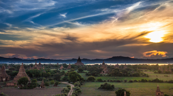 Vẻ đẹp của thành phố Bagan - Myanmar