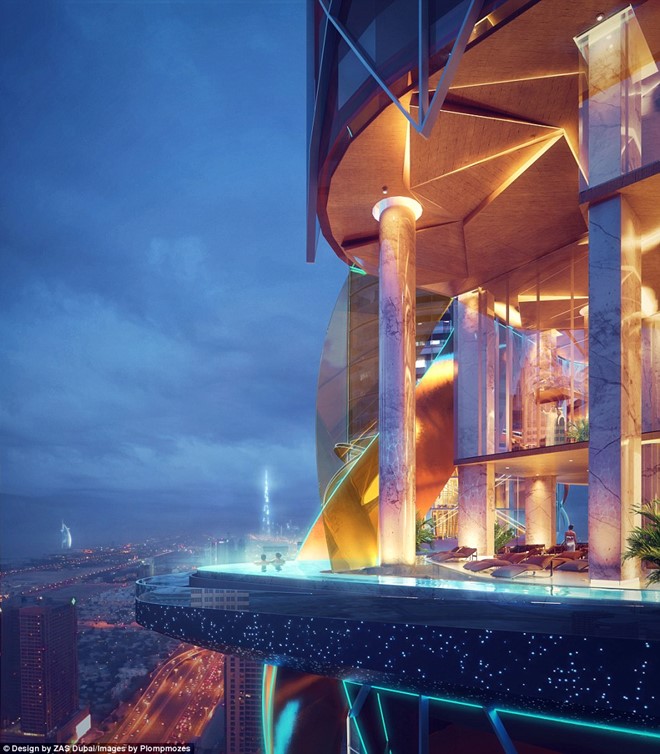 Dubai xây dựng khách sạn đầu tiên trên thế giới có rừng