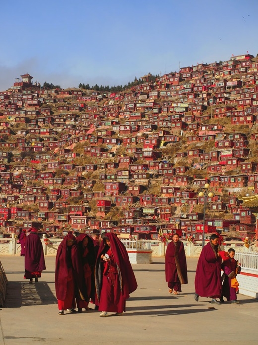 Ngôi làng Phật giáo ở Trung Quốc