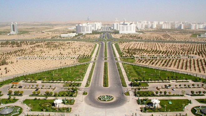 Thành phố đá hoa trắng Ashgabat