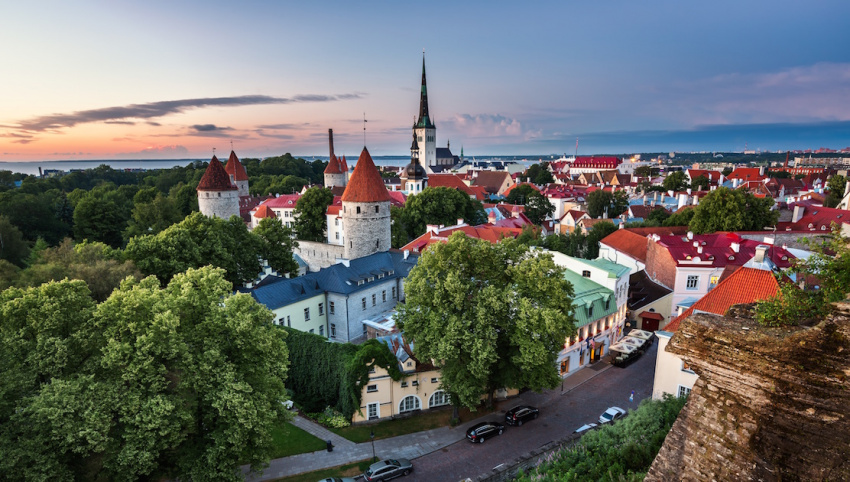 Đến thăm Tallinn của Estonia