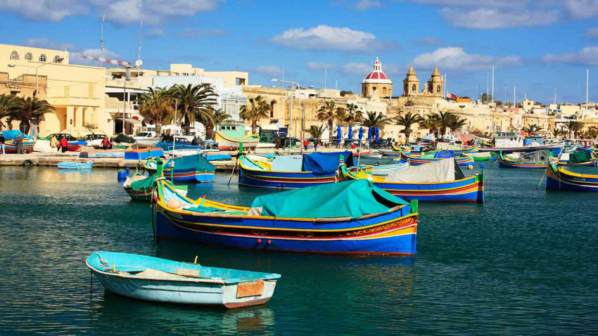 Đắm chìm trong ánh mặt trời tại Quốc đảo Malta Địa Trung Hải