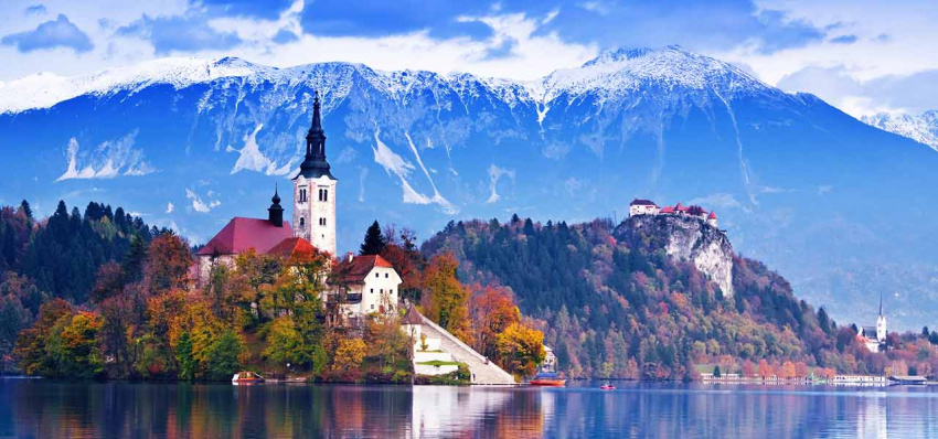Slovenia giao thoa của sắc màu