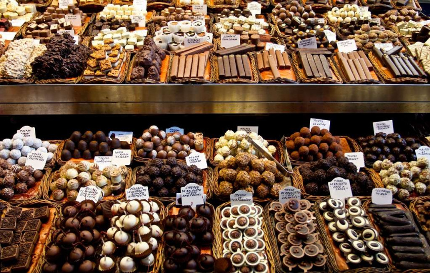 Bỉ vương quốc có vị chocolate