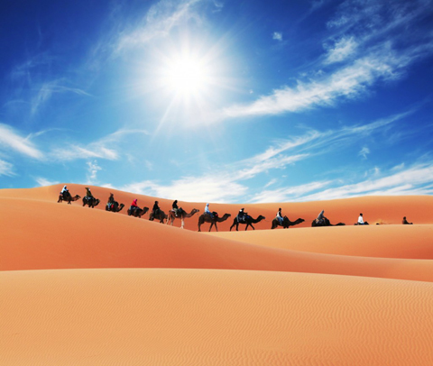 5 sa mạc đẹp nhất hành tinh