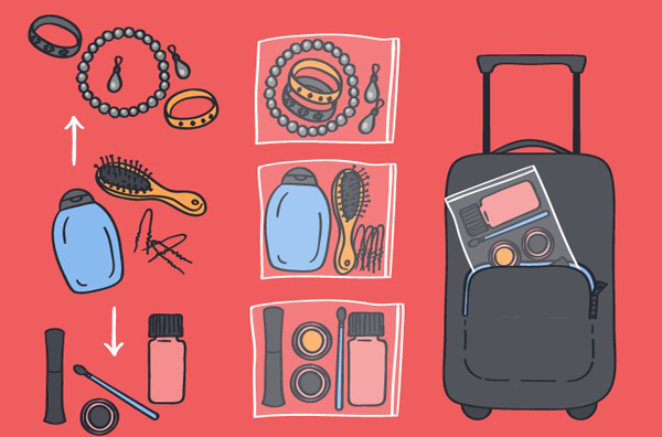 Những mẹo vặt hữu ích khi xếp hành lý đi du lịch