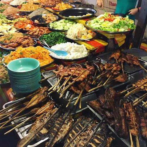 Những con phố ẩm thực nổi tiếng Đông Nam Á