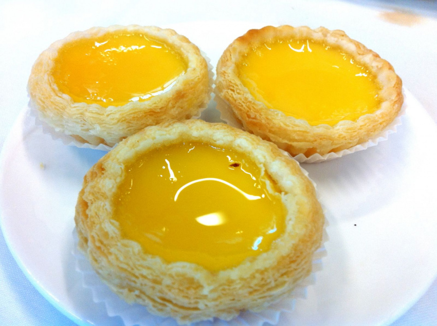 Bánh trứng trà sữa – ẩm thực đặc trưng của người Hồng Kông