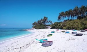 đảo điệp sơn – “maldives” sở hữu con đường mòn giữa lòng đại dương