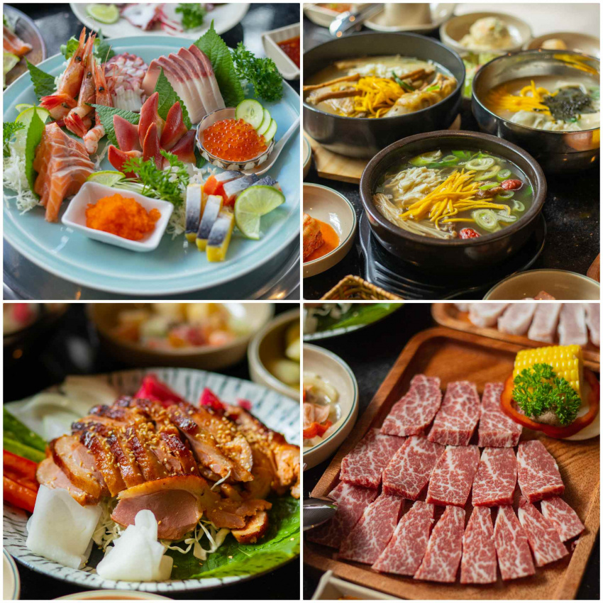nhà hàng ngon đà lạt, sashimi đà lạt, món ngon đà lạt, jeong won - korean restaurant, sự kết hợp xuất sắc của ẩm thực hàn – nhật