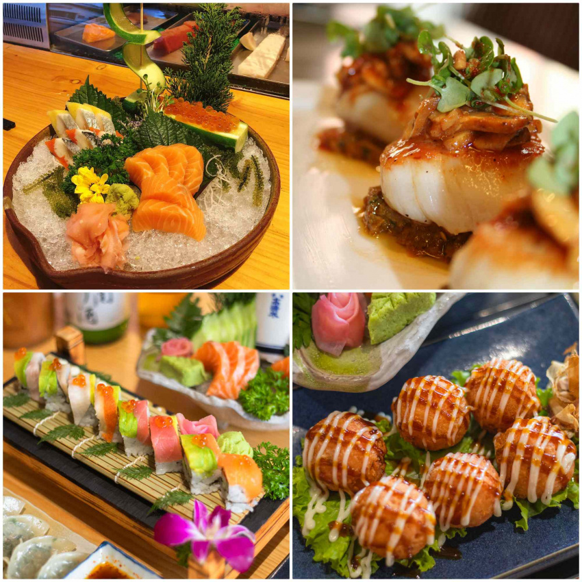 fujiya sushi, am thuc nhật bản đà lạt, sashimi, sushi, trải nghiệm ẩm thực nhật chuẩn vị giữa phố núi ở fujiya sushi