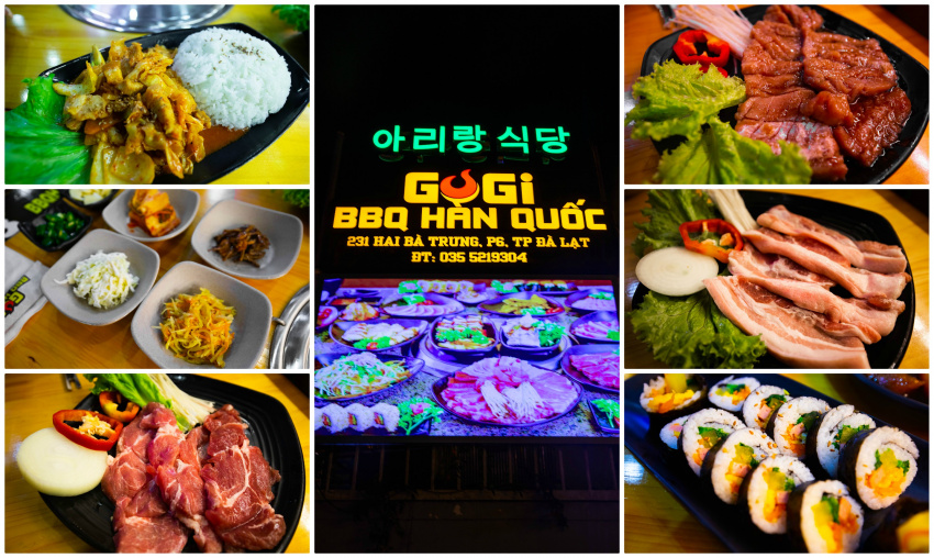 BBQ GOGI Hàn Quốc - Thưởng thức bữa tiệc nướng chuẩn vị Hàn