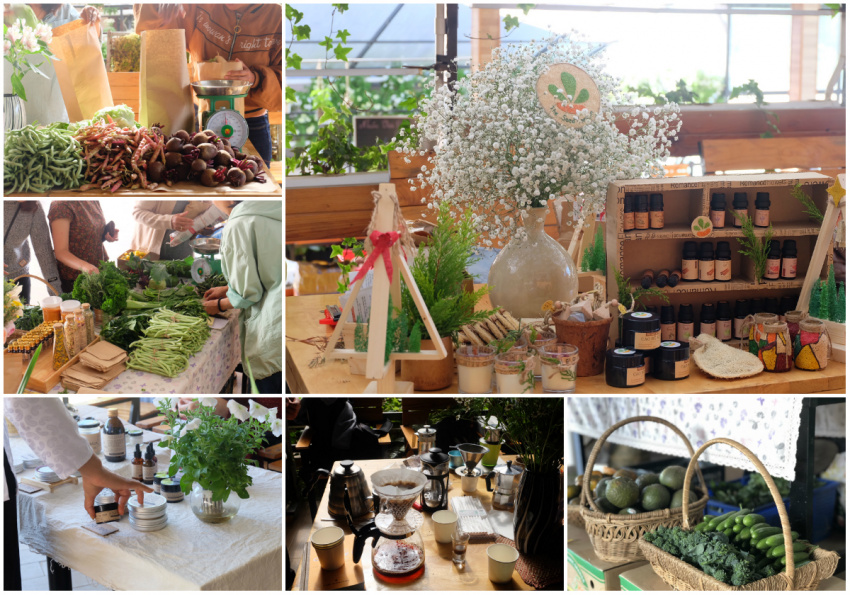 Thích thú cùng hội chợ nông sản được tổ chức thường kỳ tại Green Box Cafe