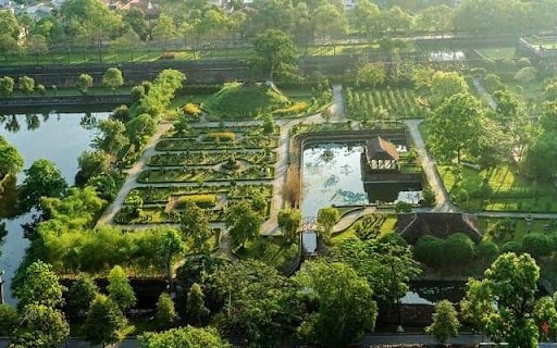 vườn ngự uyển cơ hạ – kiệt tác vườn cung đình huế