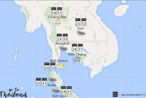 Du lịch Thái Lan tháng 8 thời tiết ra sao, đi đâu chơi đẹp nhất?