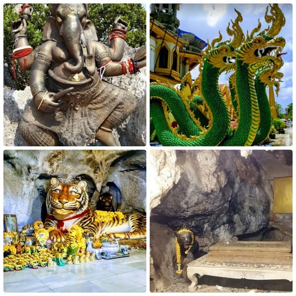 du lịch krabi, đền tiger cave temple, ngôi đền hang cọp độc đáo ở krabi