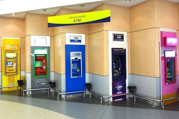Hướng dẫn cách rút tiền bằng thẻ ATM, thẻ visa ở Thái Lan