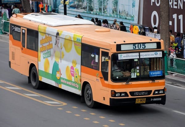 Tất tần tật kinh nghiệm đi xe bus ở Bangkok, Thái Lan