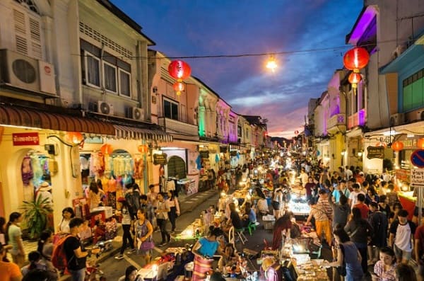 những chợ đêm nổi tiếng nhất phuket: địa chỉ, giờ mở cửa