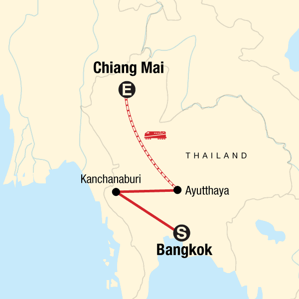 du lịch bangkok, du lịch chiang mai, kinh nghiệm đi từ bangkok tới chiang mai phương tiện, giá vé
