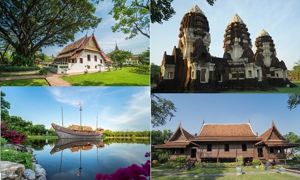du lịch bangkok, kinh nghiệm đi ancient siam city kèm giá vé, giờ mở cửa a-z