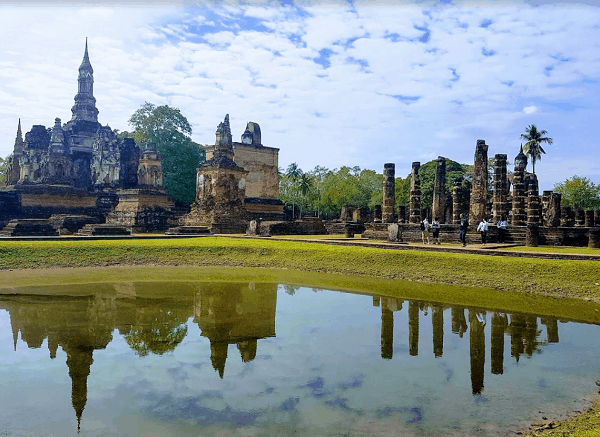 Kinh nghiệm du lịch Sukhothai tự túc đường đi, trải nghiệm