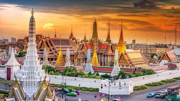du lịch bangkok, cung điện hoàng gia thái lan ở đâu, thời gian mở cửa và giá vé?