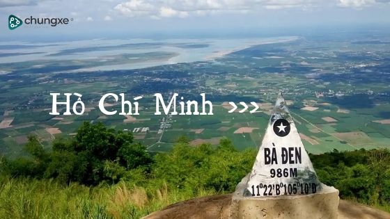 Đường đi từ Tp. Hồ Chí Minh đến núi Bà Đen Tây Ninh như thế nào?