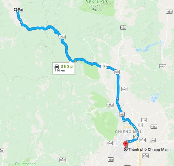 Hướng dẫn cách đi từ Chiang Mai đến Pai, Thái Lan, thái lan