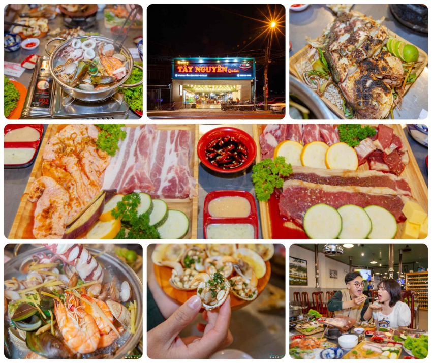 Khám phá Tây Nguyên Quán – quán BBQ mới toanh vạn người mê tại Đà Lạt