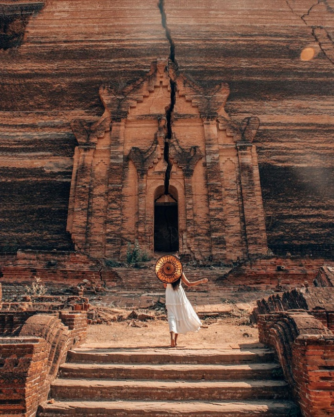 Bảo tháp Mingun Pahtodawgyi - tàn tích đẹp huyền bí trên đất Myanmar