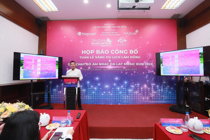 Công bố Tuần lễ vàng du lịch Lâm Đồng năm 2022 và Giải chạy bộ kết hợp với âm nhạc - Da Lat Music Run 2022