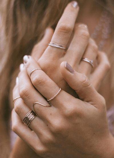 Các kiểu nhẫn đẹp mà đơn giản dành cho nữ không thể bỏ qua!!