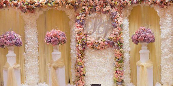 7 mẫu phông đám cưới đẹp cho buổi tiệc thêm lung linh sắc màu