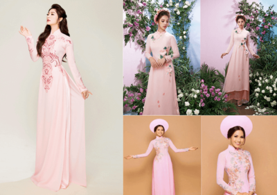  dam cuoi (32), 7 mẫu áo dài đám hỏi đẹp được nhiều cô dâu lựa chọn cho ngày trọng đại