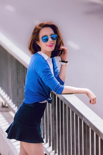Áo dài xanh dương coban đậm trơn truyền thống giáo viên công sở may sẵn lụa  mỹ cao cấp | Shopee Việt Nam