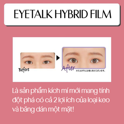keo dán mí koji eyetalk hybrid film - bí quyết cho đôi mắt long lanh