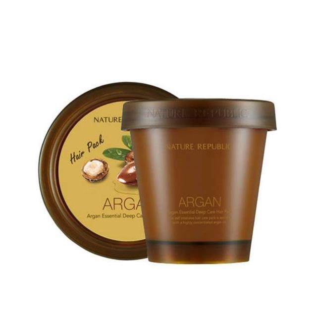 kem ủ tóc nature republic argan essential deep care hair pack – “bậc thầy” hồi sinh mái tóc bị tổn thương